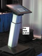 ILS12 lectern with tempered glass touch panel