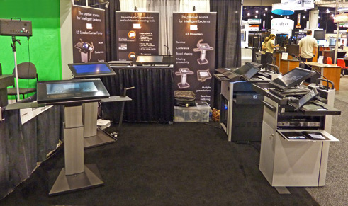 ILS booth at infocomm