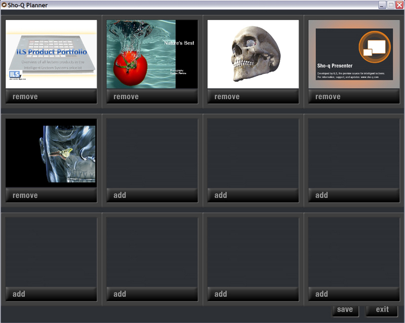 sho-q planner frames
