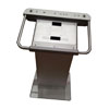 ILS22M lectern with notebook on side table